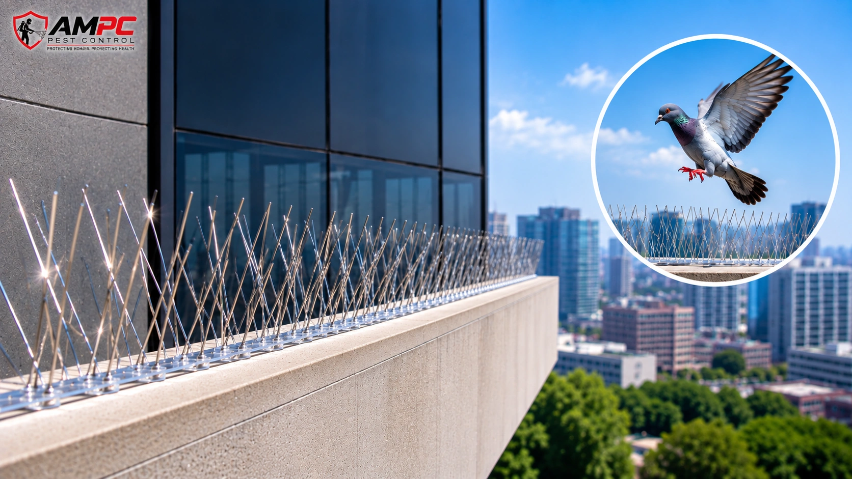 Professional Bird Control Services in Dubai, UAE – AMPC Pest Control